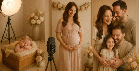 Creative Newborn, Maternity & Family Photography in Gurgaon