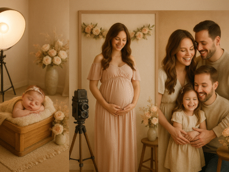 Creative Newborn, Maternity & Family Photography in Gurgaon