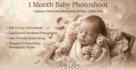 1 month baby photography