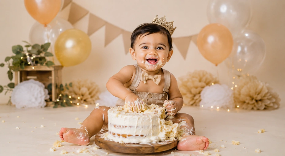 What are the Tips and Tricks for Perfect Cake Smash Photography Gurgaon?