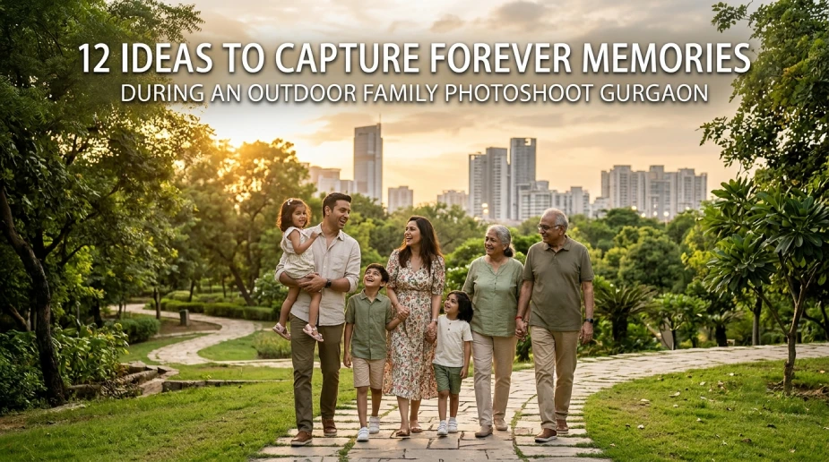 12 Ideas To Capture Forever Memories During an Outdoor Family Photoshoot Gurgaon
